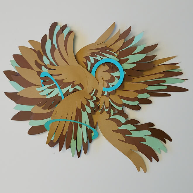 888 ● paper arrangement ● Angel Number Series ● 2022