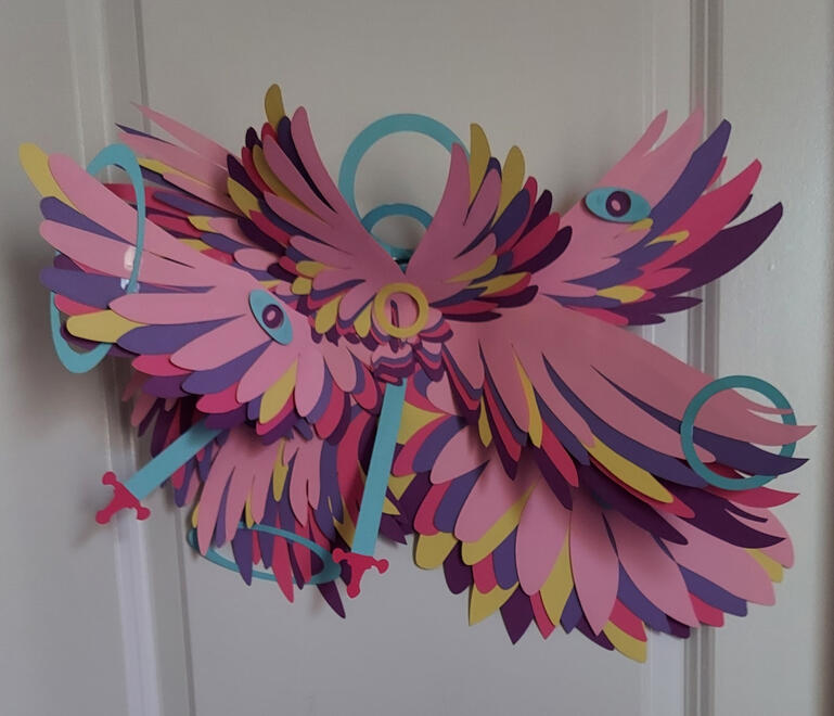 Dawn ● paper arrangement ● 2021