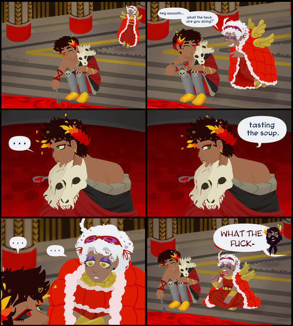 Soup ● fanart illustration ● content source: Hades (video game) ● 2020