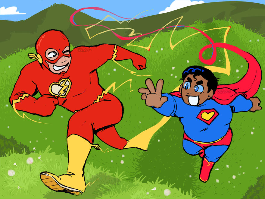 Tag● fanart illustration ● content source: DC Comics ● 2025