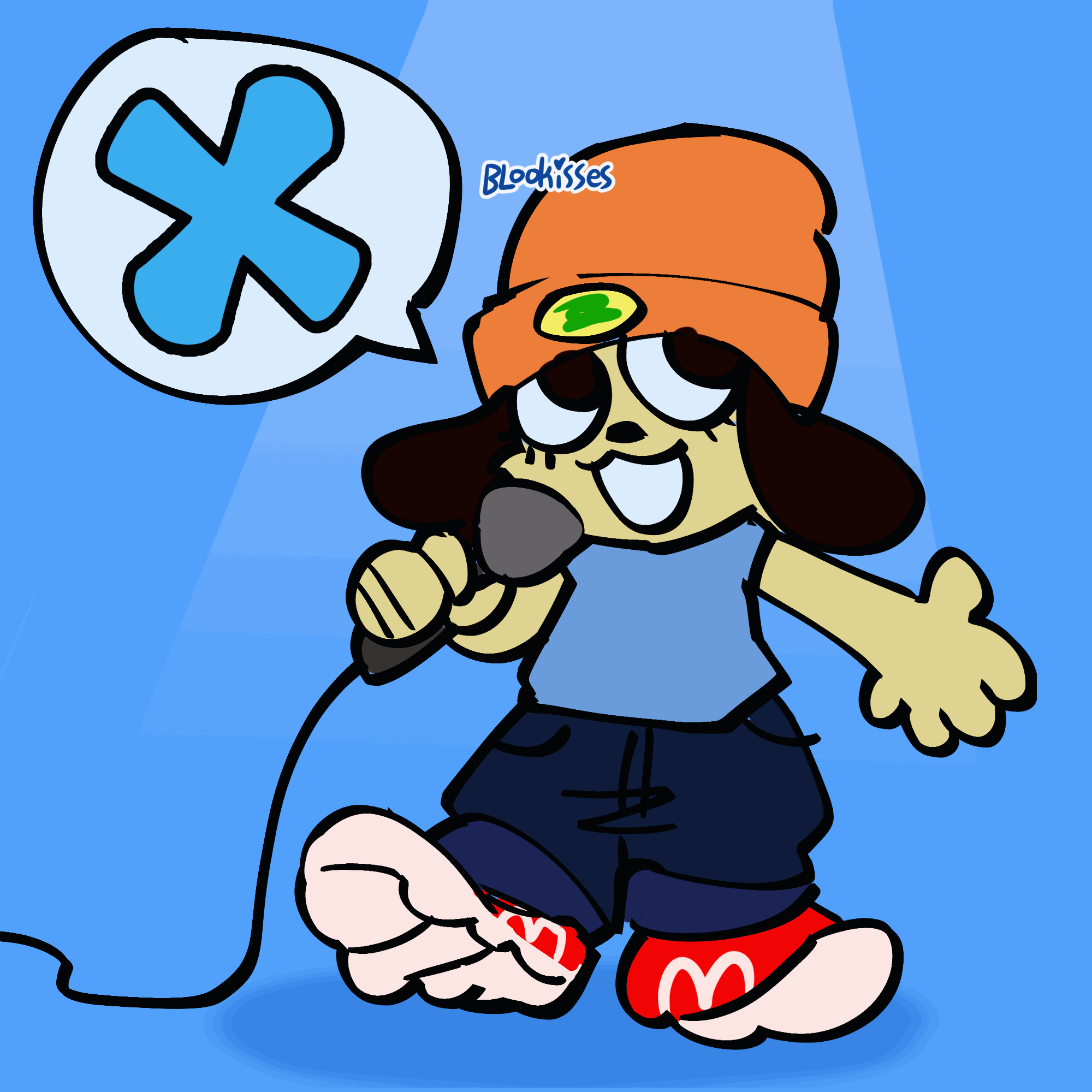 Can You Keep Up? ● fanart animation ● content source: PaRappa The Rapper (Video Game) ● 2021